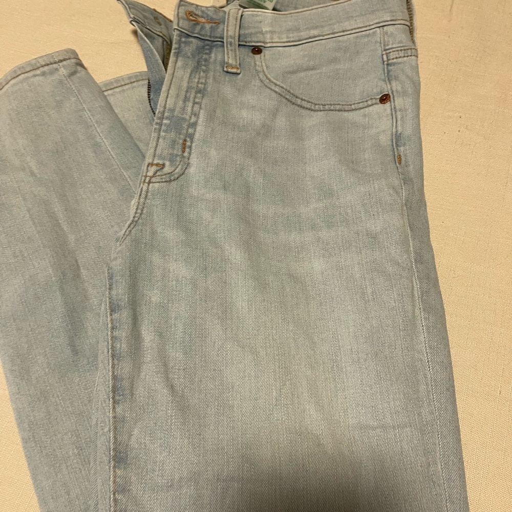 Size 8/29 J Crew 9” High Rise Toothpick Jeans - New without Tags